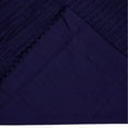 thumbnail image 2 of Better Trends SHASP2036NV Cotton Tufted Unique Luxurious Sham, Navy - King Size, 2 of 2