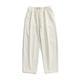 thumbnail image 4 of Pantalones de trabajo rectos de tubo para hombre, holgados, con cremallera y bolsillo, estilo retro, informales, largos, 4 of 6