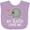 Lavender, variant on Inktastic My Auntie Loves Me Niece Boys or Girls Baby Bib