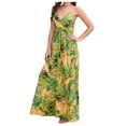thumbnail image 2 of SMihono Robe Maxi Bohème d'Été pour Femmes Grande Taille Mode Bohème Robe à Bretelles avec Grande Robe de Vacances Robe de Plage, 2 of 7