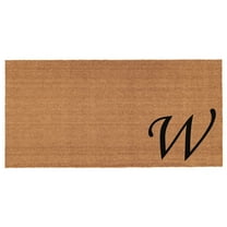 Urban Chic Monogram Doormat, 30" x 48" (Letter W)