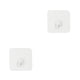 thumbnail image 3 of Wosthever Pack of 10 Wall Hook Home Hooks Self-adhesive Fixers Seamless Sticky Reusable Garage Accessories Hanger Organizer Transparent Transparente 2Conjunto, 3 of 6