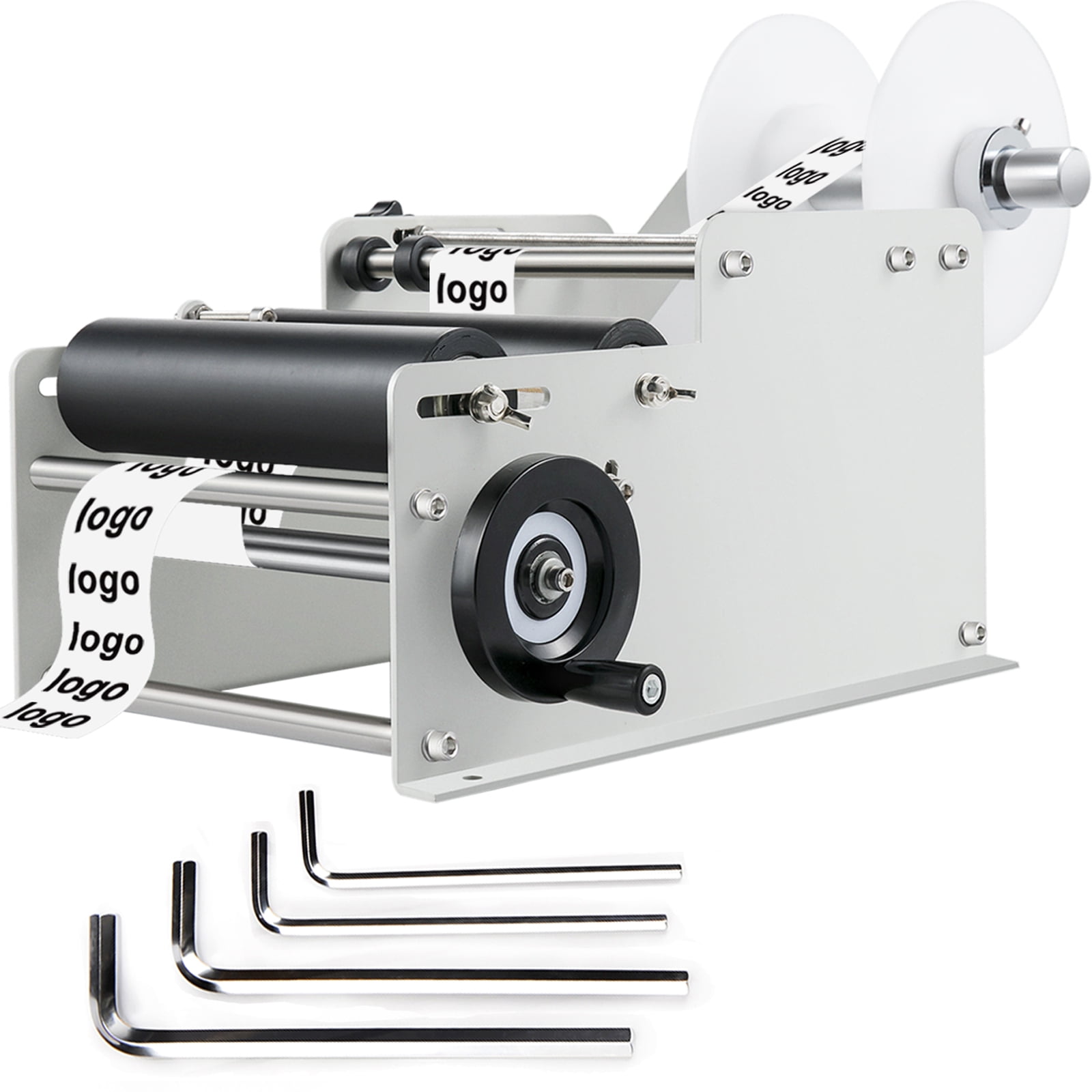 VEVOR Manual Round Bottle Labeling Machine, 1030 pcs/Min Bottle