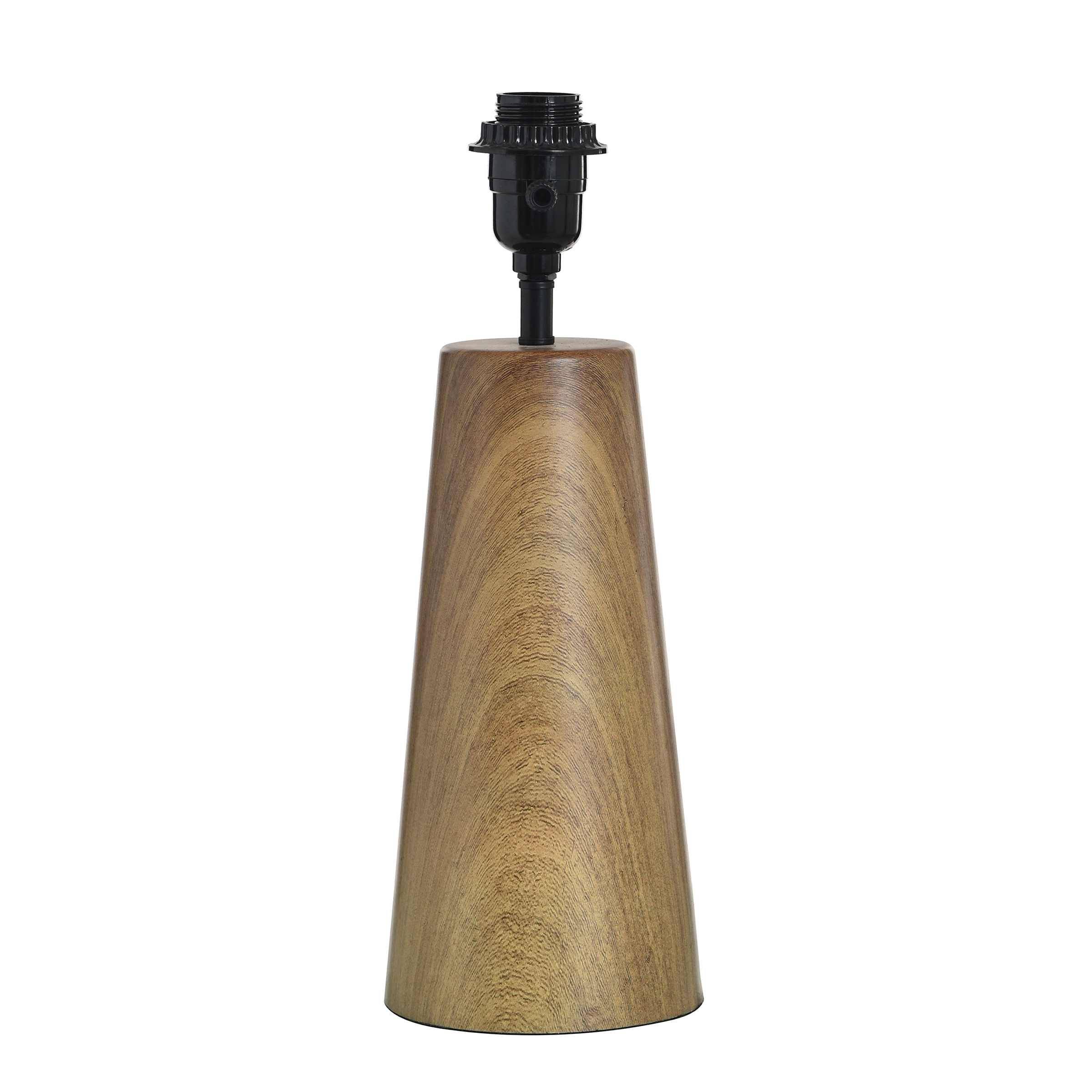 Better Homes & Gardens Table Lamp, Wood Grain with Pleated Shade photo 6