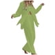 thumbnail image 1 of Conjunto de camisa de manga larga con cuello y pantalones con cintura elástica para mujer: elegante conjunto de dos piezas para el trabajo y el uso informal, material Dacron, 1 of 4