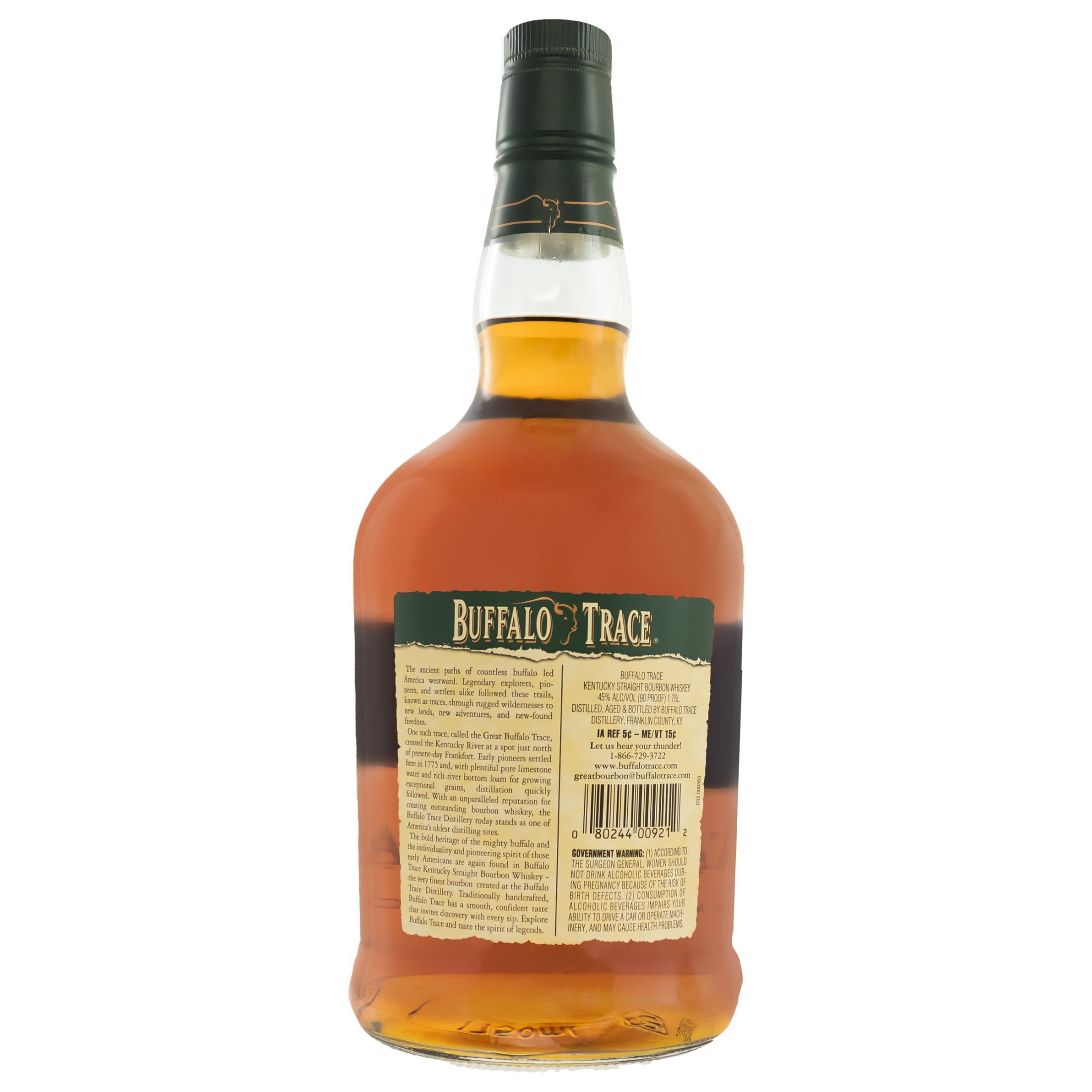 Buffalo Trace Kentucky Straight Bourbon Whiskey, 1.75 L Buffalo Trace Kentucky Straight Bourbon Whiskey, 1.75 L