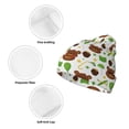 thumbnail image 3 of Hirioo Cute Bear for Men's Knit Cuffed Beanie for Outdoor Activities Unisex, 3 of 6