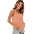 thumbnail image 2 of Livrdious Cami Tank Tops for Women Scoop Neck Adjustable Spaghetti Strap Womens Stretch Loose Fit Summer Flowy Sleeveless Tops, S-2X, 2 of 7