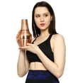 thumbnail image 4 of Pure Copper Bedside Carafes, Flask with Tumbler, For Ayurveda Health Benefits - Capacity - 1.4 Lt. (47.3 US Fluid Ounce), 4 of 10