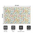 thumbnail image 5 of Pioneer Flower Floral Print Pattern Door Rugs,Washable Non Slip Door Mats Indoor,Decorative Door Mats,Entry Mat Indoor for Entrance,Bedroom,Kitchen,Bathroom,20"x32", 5 of 6