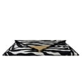 thumbnail image 4 of Synthetic Leather Zebra Print Envelope Clutch, 4 of 8