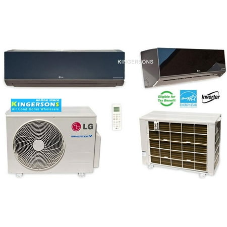 LG 9000 BTU Air Conditioner SEER 23.5 Art Cool Mirror Single Zone Heat and Cool Mini Split with Built-in WiFi ENERGY STAR