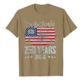 thumbnail image 5 of FUZHIQ Men's 250th Anniversary T-Shirt 1776-2026 Vintage American Flag Short Sleeve Crew Neck Casual Tee,XL, 5 of 5