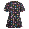 thumbnail image 2 of T-shirt à Manches Courtes Décontracté à Manches Courtes pour Femme, 2 of 3
