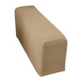 thumbnail image 1 of Checkered Elastic Sofa Armrest Cover for Living Room and Thickened Knit Fabric - - Solid Color Armrest Sleeve for Home Use, 1 of 5