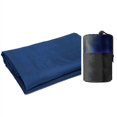 thumbnail image 4 of 4X Microfiber Sleeping Bag Liner Travel Bed Sack Lightweight Sleep Bag Liners 36X87 Inch,4 x Sleeping Bag Liner,Navy, 4 of 9