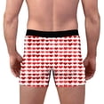 thumbnail image 7 of Fewfanhot Men's Fashion Printed Fitted Boxer Briefs Elastic Waist Moisture-Wicking Underpants Soft Breathable Underwear, 7 of 7