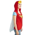 thumbnail image 3 of Juniors DC Comics Wonder Woman Lightweight Hooded Cosplay Tee w/ Removable Cape, 3 of 3