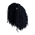 thumbnail image 2 of Fmbmuo 23 Inch Porch Goose Wig Funny Braided Hairpiece Weatherproof Outdoor Garden Statue Accessory,Black, 2 of 5