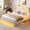 Off White, variant on Greenstell Smart Charging Storage Bed Frame - 900lbs Capacity Noise-Free, Twin, Dark Gray