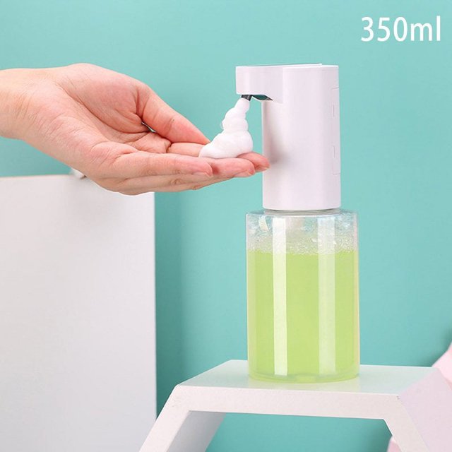 Automatic Induction Soap Dispenser Foaming Hand Washer Sensor Touchless for Home Bathroom(350ml)