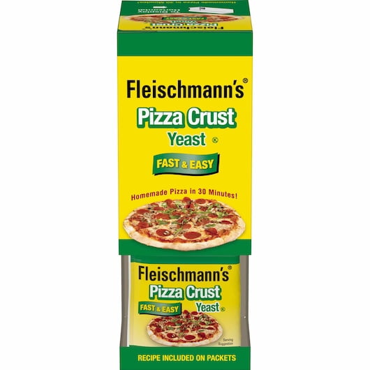 (Price/Case)Fleischmanns 2009760 Vertical 3 Strip Pizza Crust Yeast, 0.