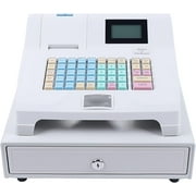 COFUN Cash Register,Electronic Pos System Cash Register with Removable Cash Tray and Thermal Printer,48-Keys 8-Digital LED Display,Multifunction Cash Register for Small Business