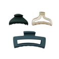 thumbnail image 5 of The Home Edit Claw Clips in Assorted Sizes, Green, 3 Ct, 5 of 6