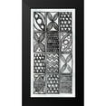 thumbnail image 2 of Lovell, Kathrine 11x18 Black Modern Framed Museum Art Print Titled - Patterns of the Amazon III BW, 2 of 5