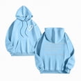 thumbnail image 2 of Godom Hoodies for Women Oversized Sweatshirts Fall Fashion 2025 Casual Graphic Sweatshirt Tops Winter Clothes, 2 of 7