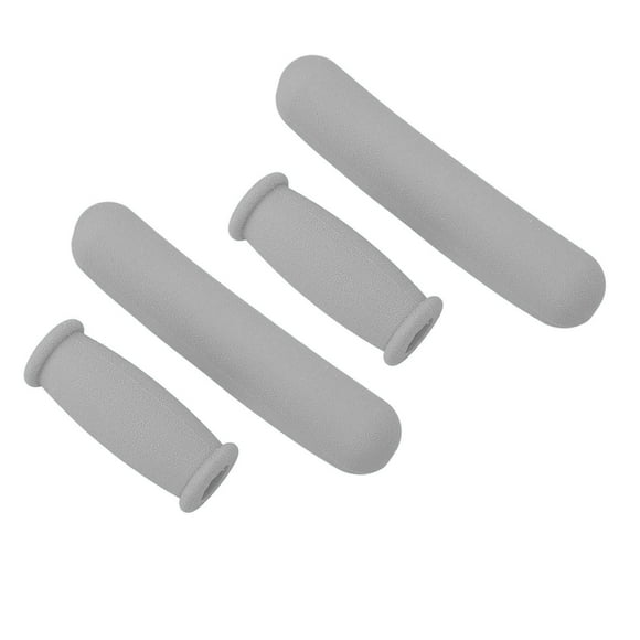 4 Almohadillas para muletas, Cubiertas para mangos de muletas, almohadillas para muletas para axilas, almohadillas de repuesto para axilas, empuñaduras, duraderas y fácilos de