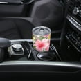 thumbnail image 6 of 20 Oz Insulated Tumbler with Lid and Straw, Pink Tropical Flowers Mom Dad Iced Coffee Stainless Steel Vacuum Insulated Tumbler Cup Travel Mug for Hot and Cold, 6 of 6