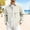Beige, variant on Mens Half Zip Hooded Sports Jacket Men Short Outer Coat, Zip Side Pockets Thumb Hole Cuffs for Gym Training Jogging Yellow XXXL