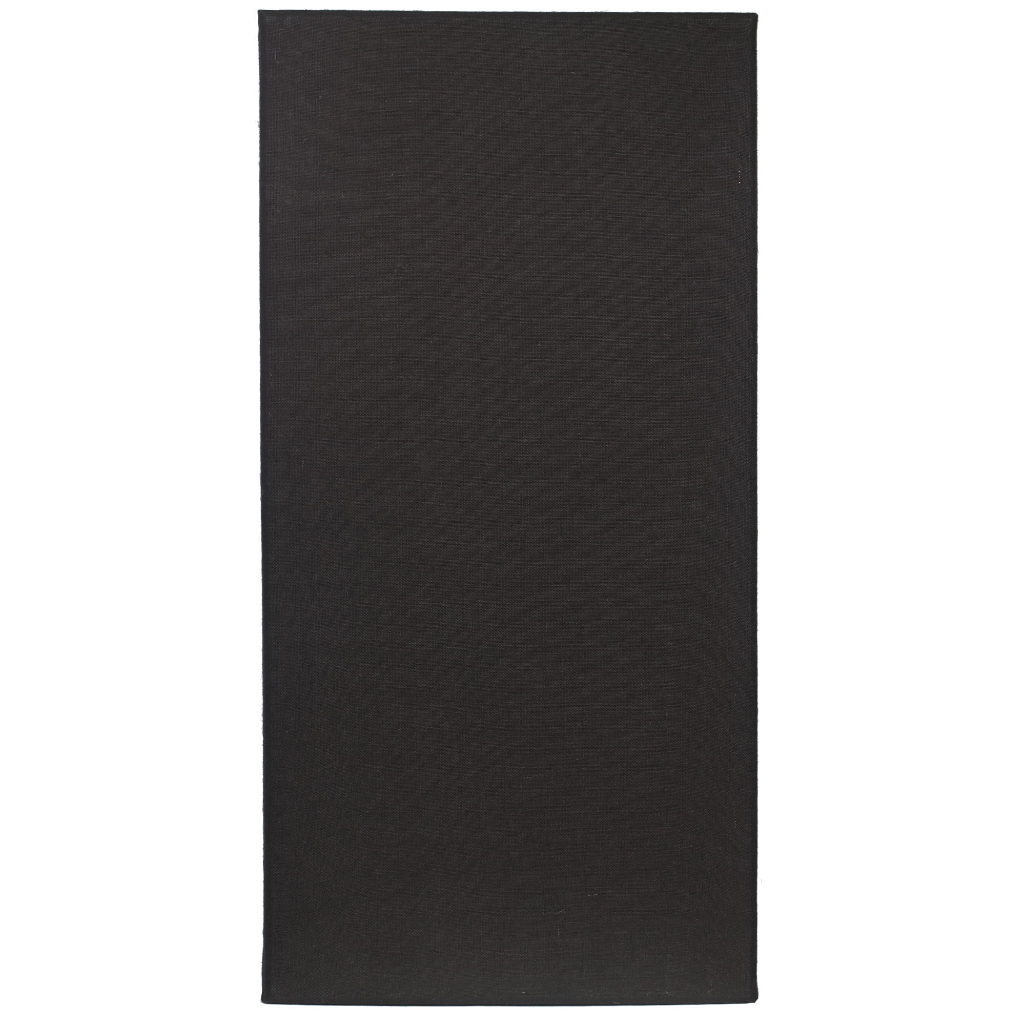 ATS Acoustics Sound Absorbing Acoustic Panel 24" x 48" x 4" Beveled Edge (Black)