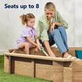 thumbnail image 4 of Sandbox Best Choice Products para niños, tamaño grande, octogonal, con funda, 4 of 8
