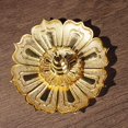 thumbnail image 3 of Hecho Metal bronce palo titular quemador- decoración para hogar ornamentos-meditación - para cualquier ocasión dorado perfecl soporte para quemador de incienso, 3 of 8
