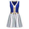 thumbnail image 3 of Aislor Women's Toadette Mushroom Toad Cosplay Toadstool Halloween Dress Blue M, 3 of 7