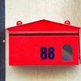 thumbnail image 4 of 10 Sheets/100PCS Mailbox Numbers, 4 Inch Reflective Mailbox Numbers Stickers, Waterproof Self Adhesive Numbers Vinyl Stick on Number Stickers for Indoor Outdoor Address Sign Numbers(Color) color, 4 of 5