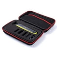 thumbnail image 3 of Étui EVA pour Philips Norelco OneBlade Tondeuse et Rasoir Électriques QP2520/90 QP2520/70 Étui Rigide Organisateur Sac de Rangement Rouge, 3 of 5
