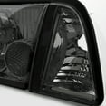 thumbnail image 4 of AKKON - For Mustang Smoked Headlights Headlamps w/ Corner & Parking Lights 6Pcs Complete Replacement Pair Set, 4 of 7
