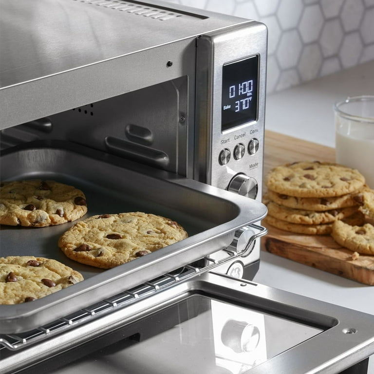 GE Quartz Toaster Oven, 6-Slice, Convection Bake, Large Capacity