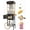 Black, variant on PopBria 12oz Countertop Popcorn Machine, Retro Professional Popcorn Maker, Movie Theater Style Popcorn Machine with Warming Deck, 64-Cup Large Batch for Home Theater and Party (Red and Gold)