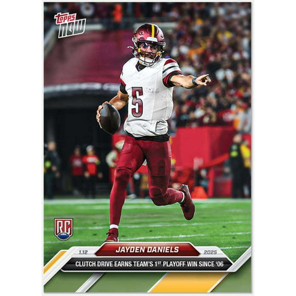 NFL 2024 NOW Football   Jayden Daniels #22 (Rookie)