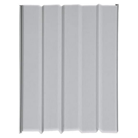 Mobile Home Skirting Vinyl Underpinning Panels - 16" x 46", 8-Pack - Grey - .037" Thick - Solid Vinyl Underpinning for Manufactured Homes - Easy to Trim