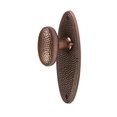 thumbnail image 1 of Copper Factory CF178AN Oval Privacy Door Set with Heavy Solid Cast Brass, Antique Copper, 1 of 1