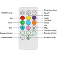 thumbnail image 5 of Luz nocturna recargable de silicona suave con forma de animal, ajuste el brillo y 9 colores mediante control táctil y control remoto, adecuada para niños/adultos (grande, 5 of 5