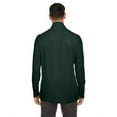 thumbnail image 2 of CORE365 CE405 Men's Fusion ChromaSoft™ Pique Quarter-Zip Pullover-Forest-3XL, 2 of 3
