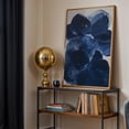Picture Idea: Affixzi Navy Blue Floral Wall Art