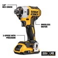 thumbnail image 3 of Kit combinado de taladro inalámbrico DEWALT 20V MAX XR DCK299D1W1, 3 of 9