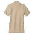 thumbnail image 6 of Mafoose Women's Comfortable Silk Touch Polo Golf Shirt Short Sleeve Stone XL, 6 of 7